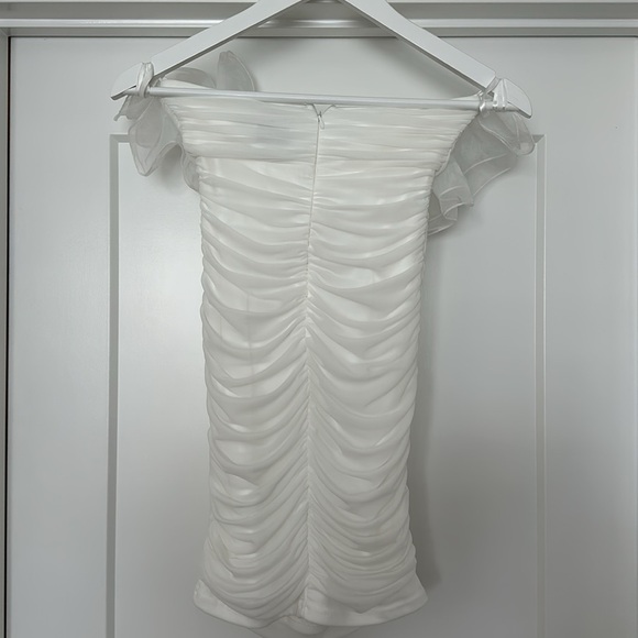 HELLO MOLLY MISTY NIGHTS DRESS WHITE - Picture 5 of 7